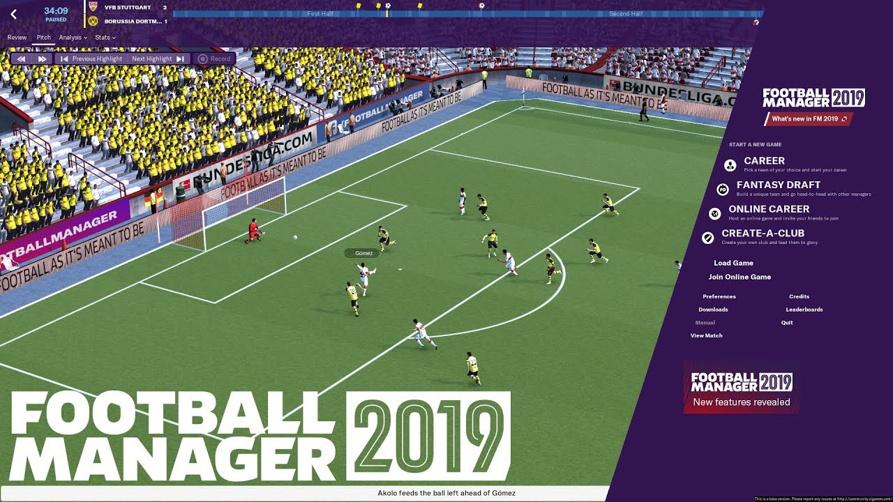 Football Manager 2019 Mobile iOS/APK Version Download