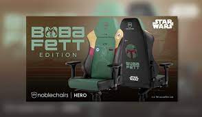 Noblechairs announces the Book of Boba Fett gaming chair