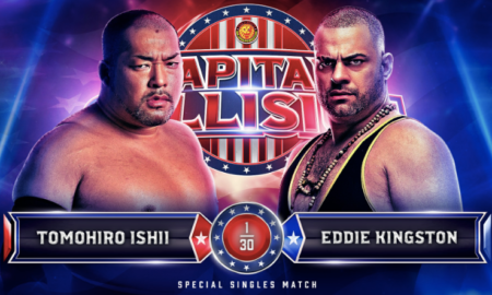 Eddie Kingston Vs. Tomohiro Ishii Confirmed For All Out