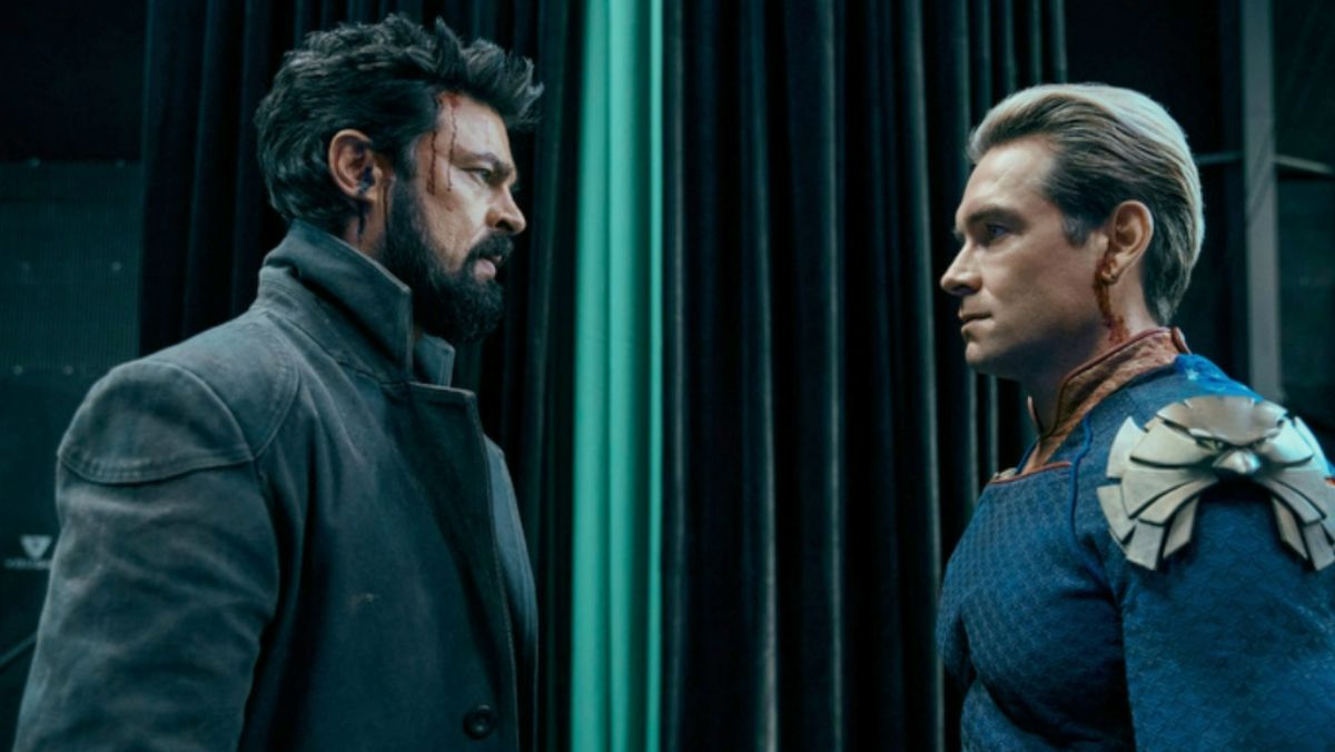 Karl Urban Gives a First Look at Homelander and Butcher in "The Boys" Season 4