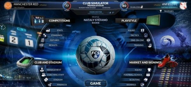 Football Club Simulator 20 Mobile Game Download Full Free Version