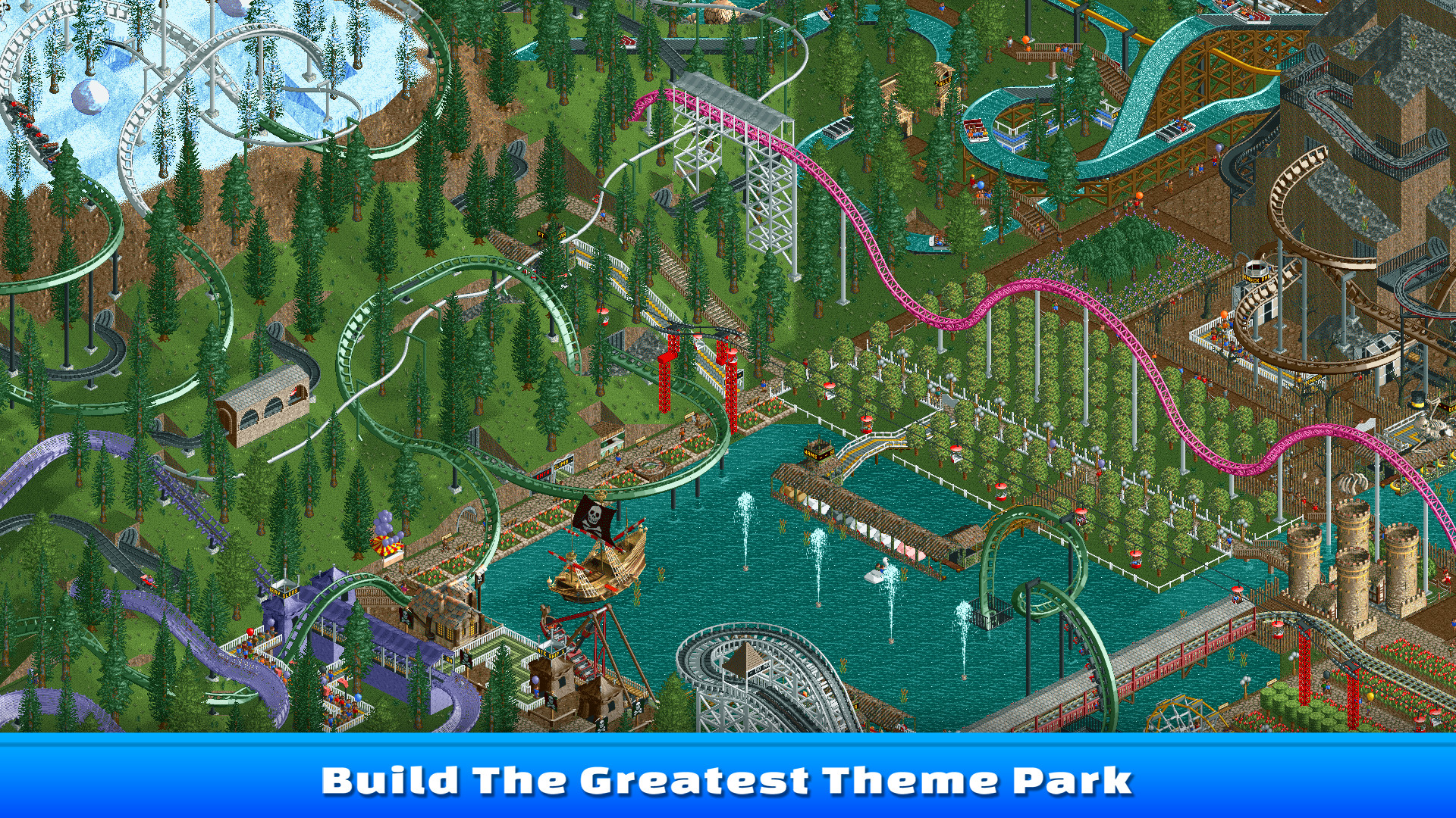 RollerCoaster Tycoon Classic PS4 Version Full Game Free Download