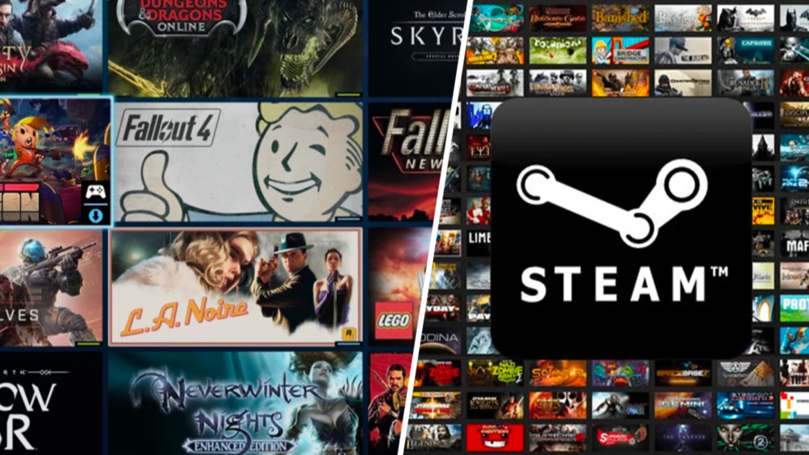 Steam offers 25 free games offering thousands of hours of gameplay for just a token amount on Steam.